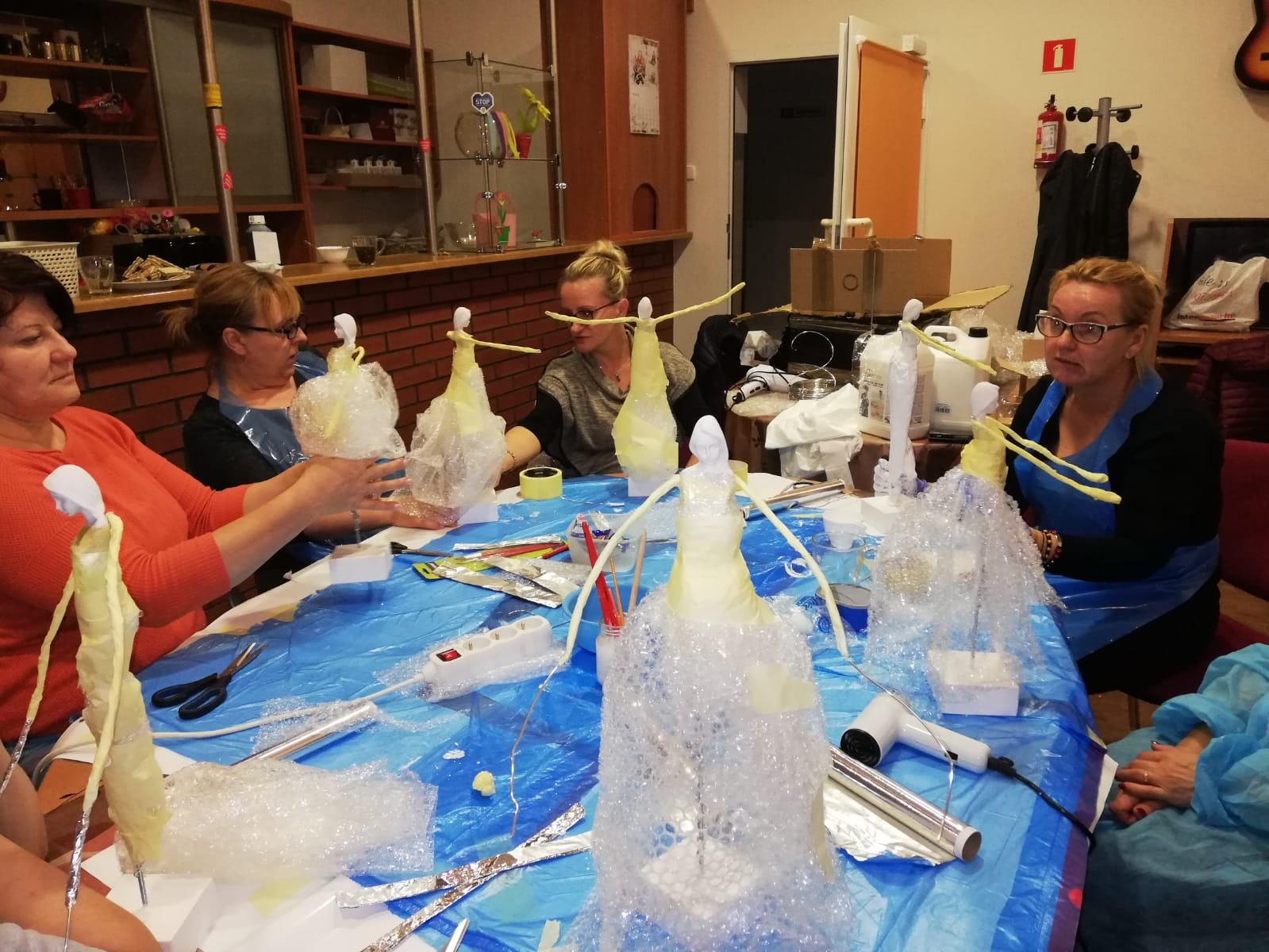 Anioły są wśród nas – realizacja projektu – warsztaty